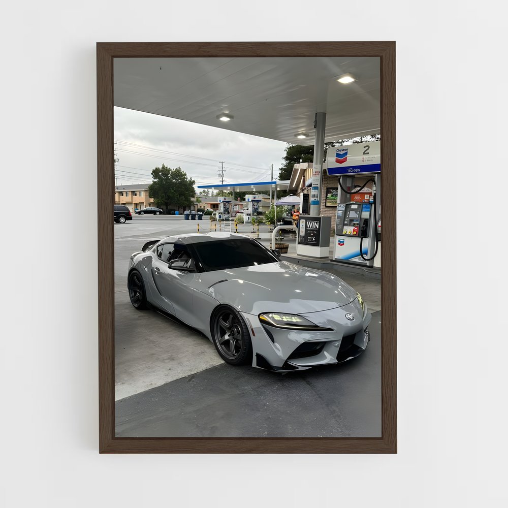 Poster Supra Station – affiche Toyota (vue 5)